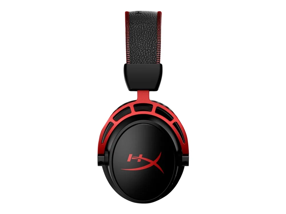 HyperX Cloud Alpha - Headset - cirkumaural - 2,4 GHz - trådløs - sort, rød - til Victus by HP Laptop 15, 16, Laptop 14, 15, 17, Pavilion x360 Laptop, Pro 290 G9 (4P5D4AA)