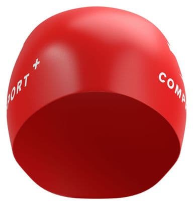 Bonnet de Natation Compressport Rouge