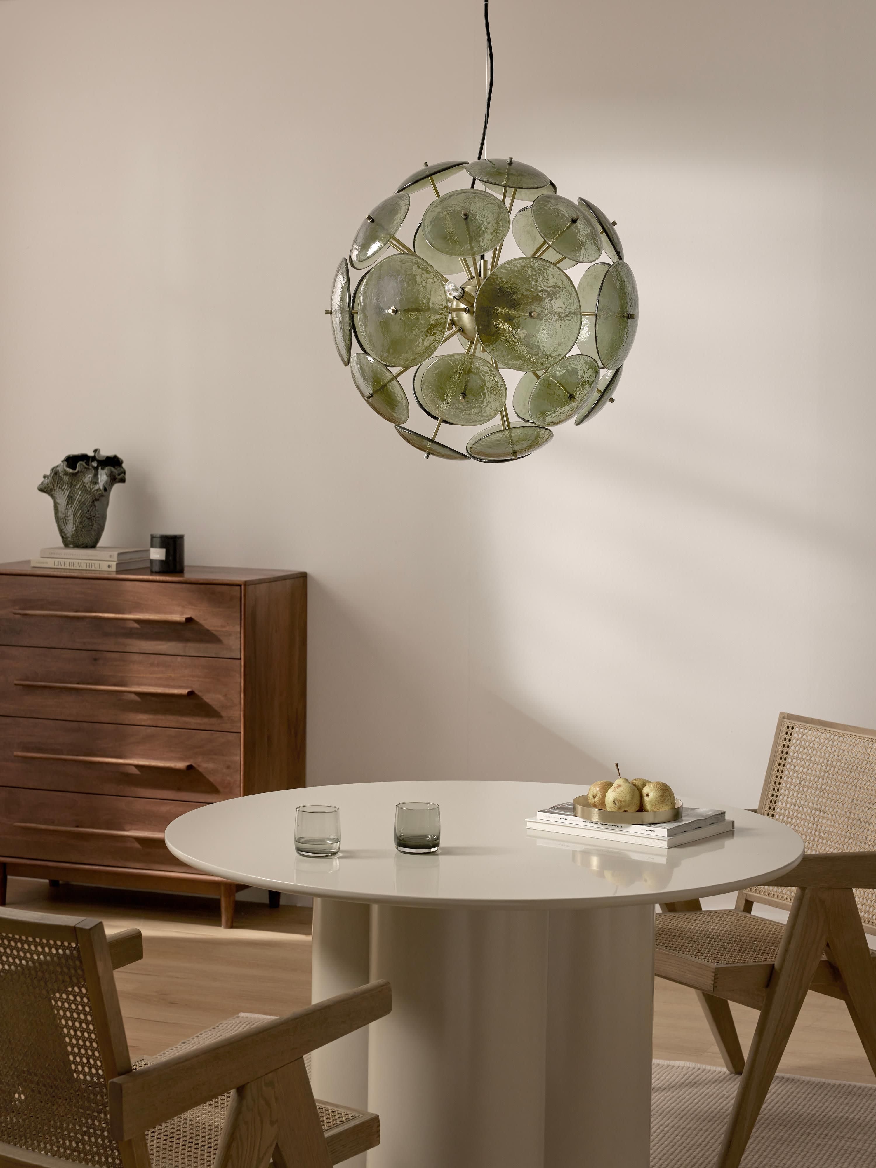 Hanglamp Mireille van glas