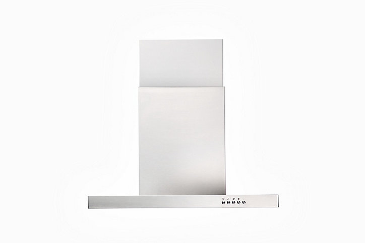 Hotte décorative Cooke & Lewis BH60SS 60 cm argent