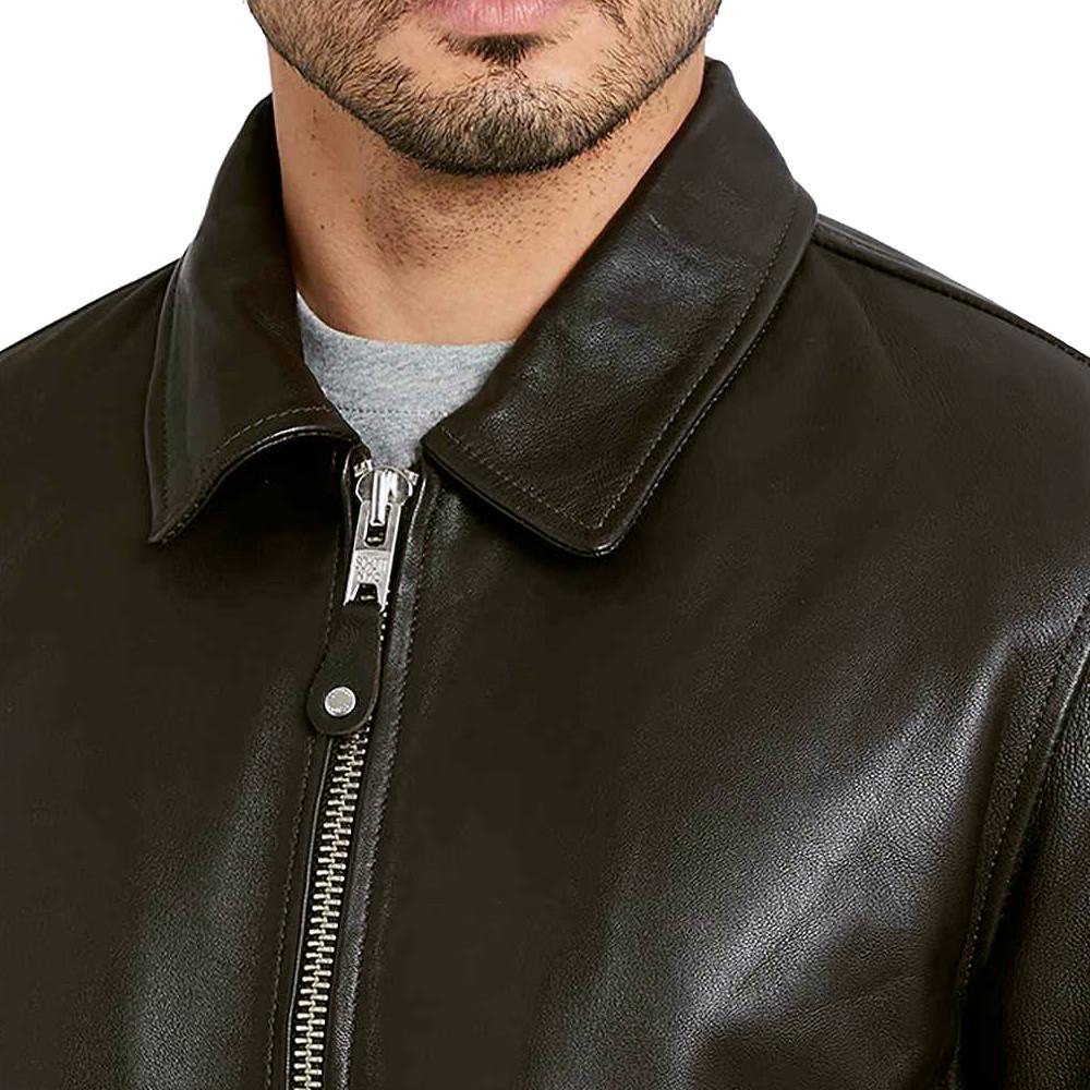 Schott Blouson cuir Marron Homme Schott Mens Leather Pilot