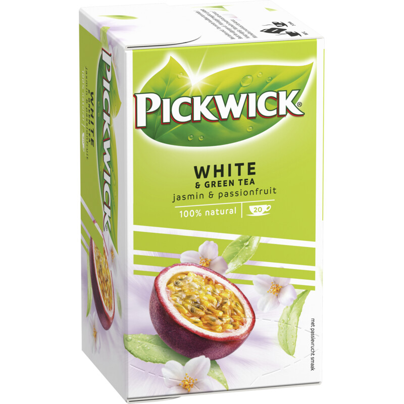 Pickwick Jasmin passionfruit witte en groene thee