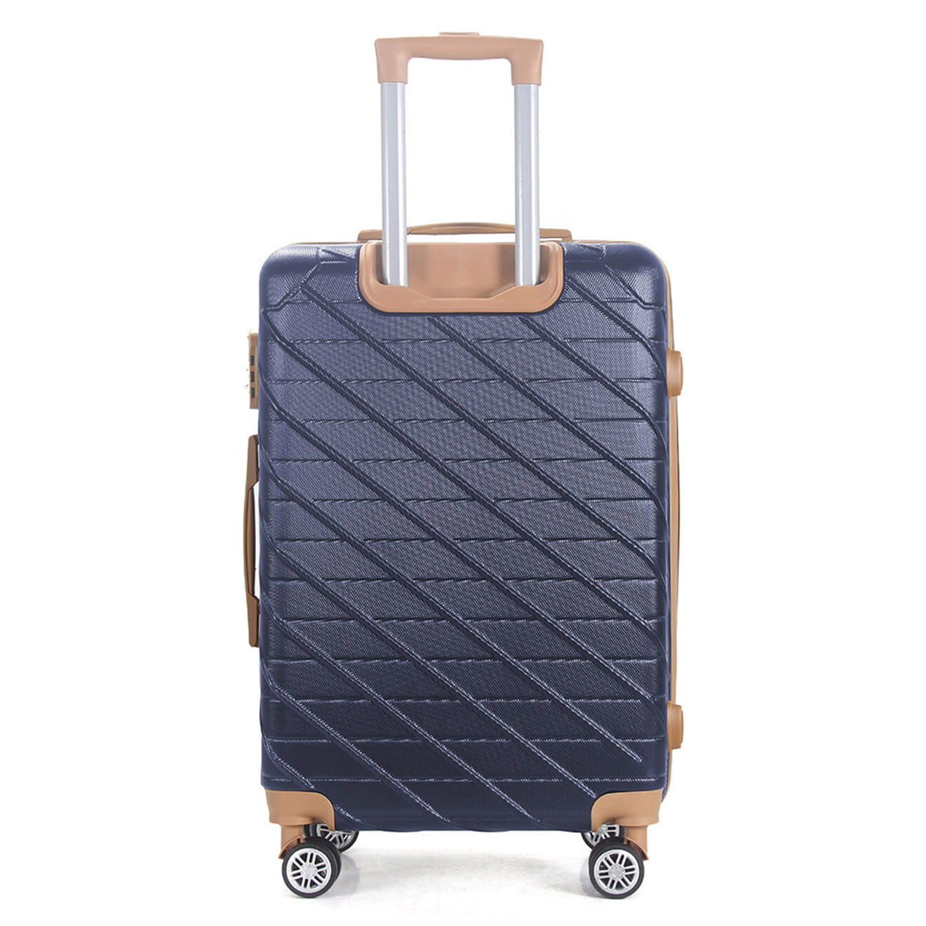 Maison Héritage 2 Valises 4 roues doubles Saint-Germain 55/65 cm bleu marine
