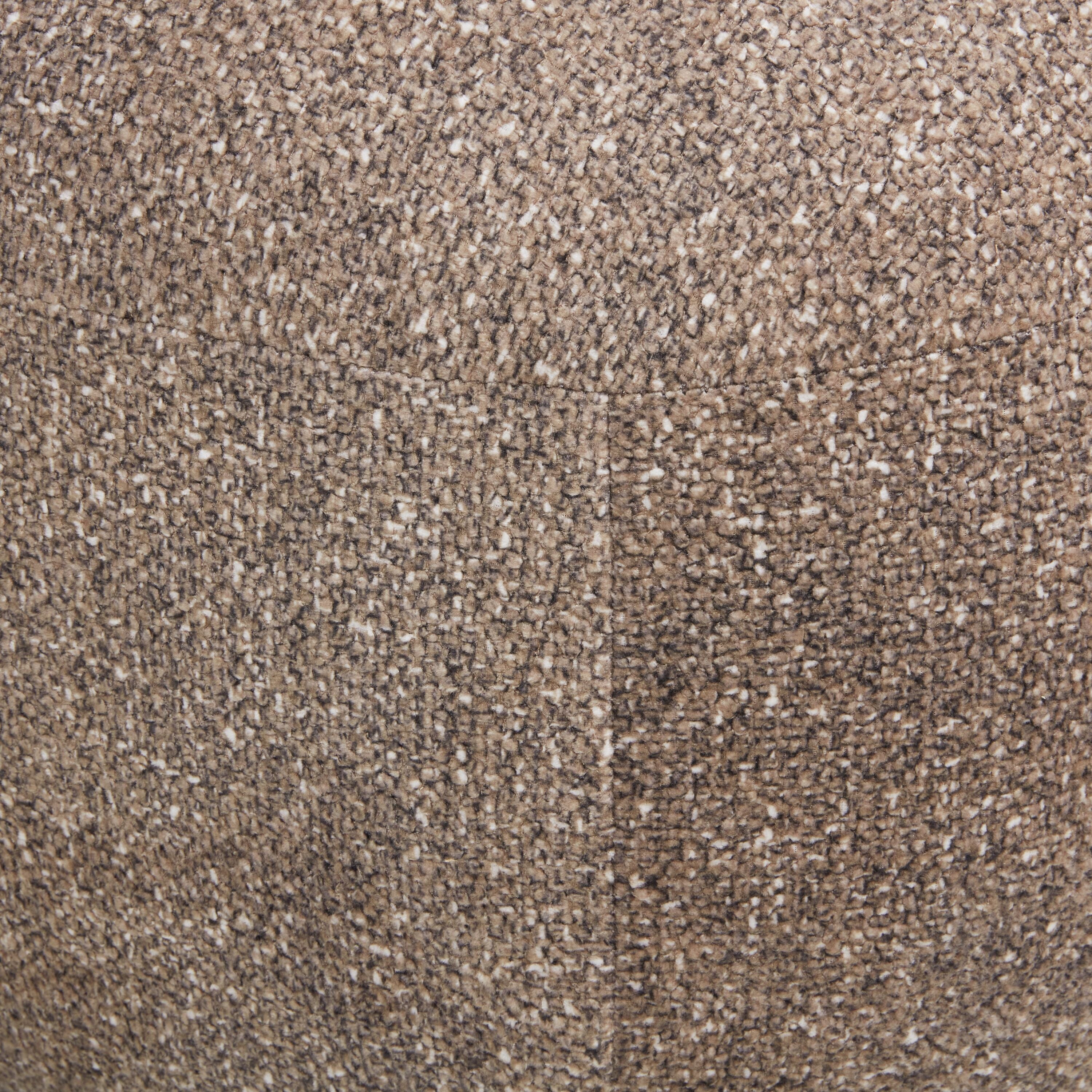 LAGOS Sessel Stoff braun - Braun / B: 86.5 cm x T: 87.5 cm x H: 68.0 cm