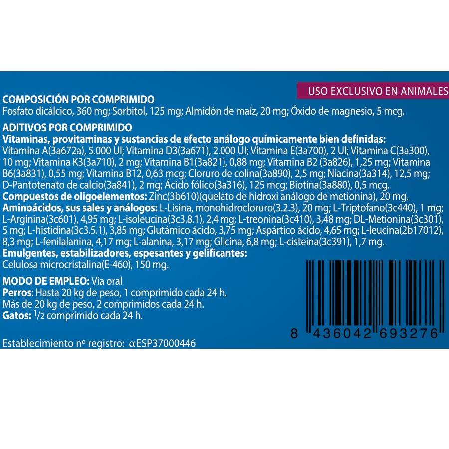 Farbiol Complexo Vitamínico para cães e gatos