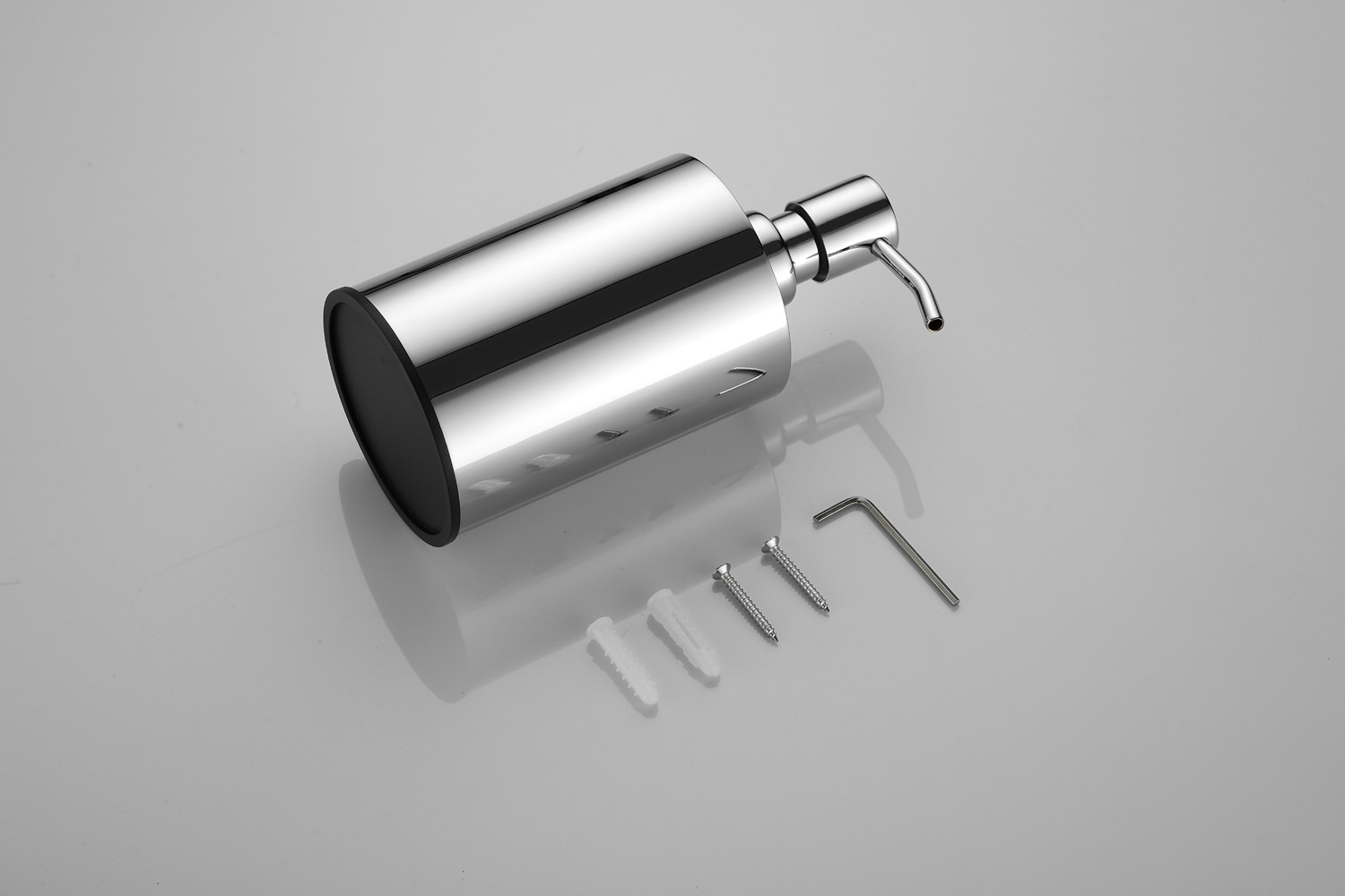 Saniclear Academy zeepdispenser chroom