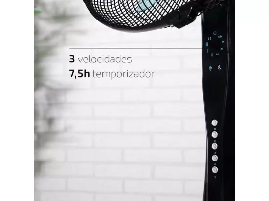 Ventilateur sur Pied Cecotec EnergySilence 530 Power Connected 50 W Noir