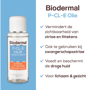 Biodermal P-CL-E Olie - Huidolie 75ML