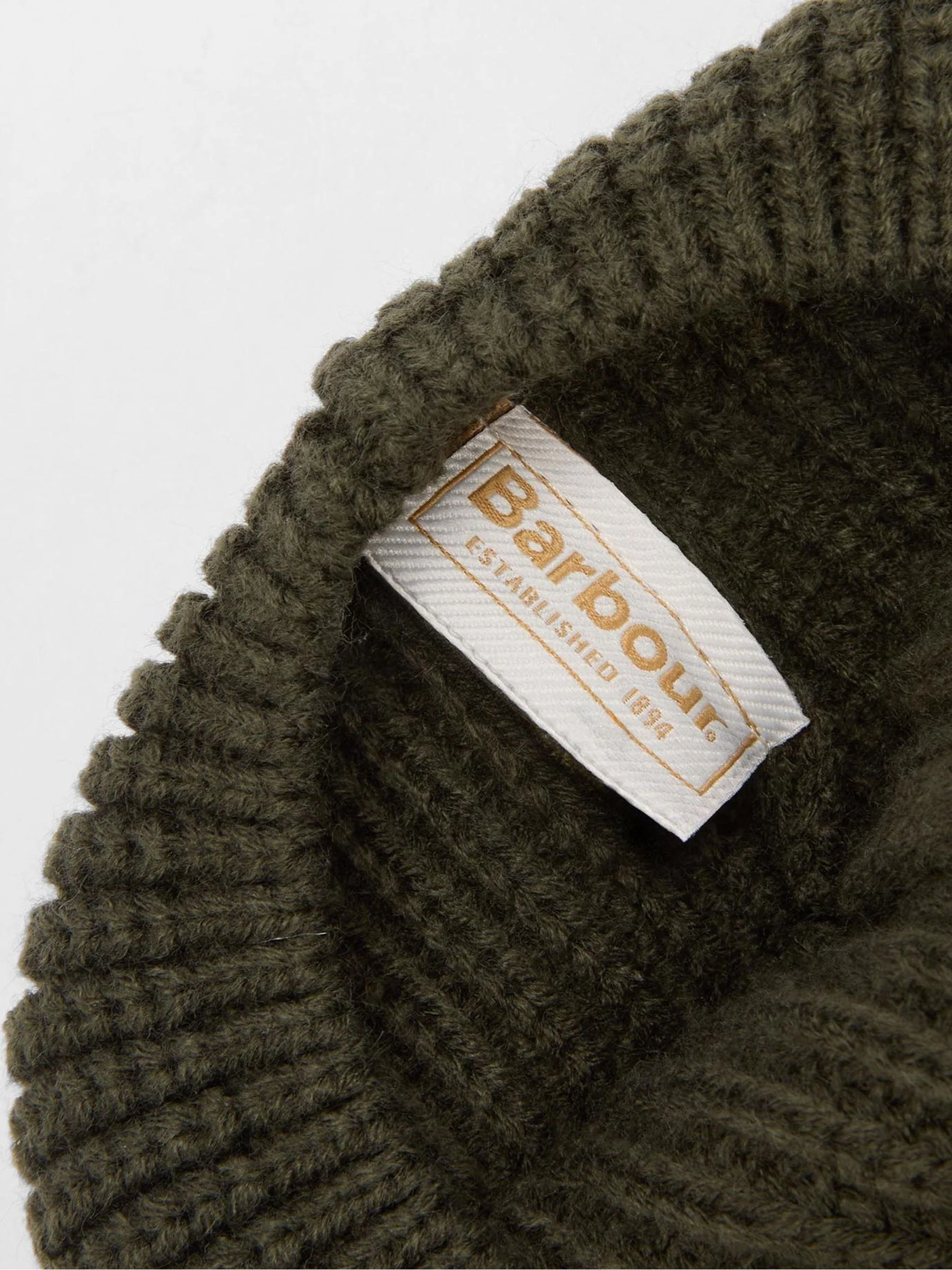 Groen - Barbour® Beldon Knitted Cap