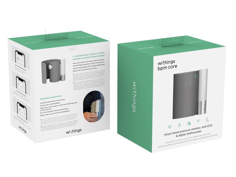 Withings Blutdruckmessgerät BPM Core Intelligenter Blutdruckmesser