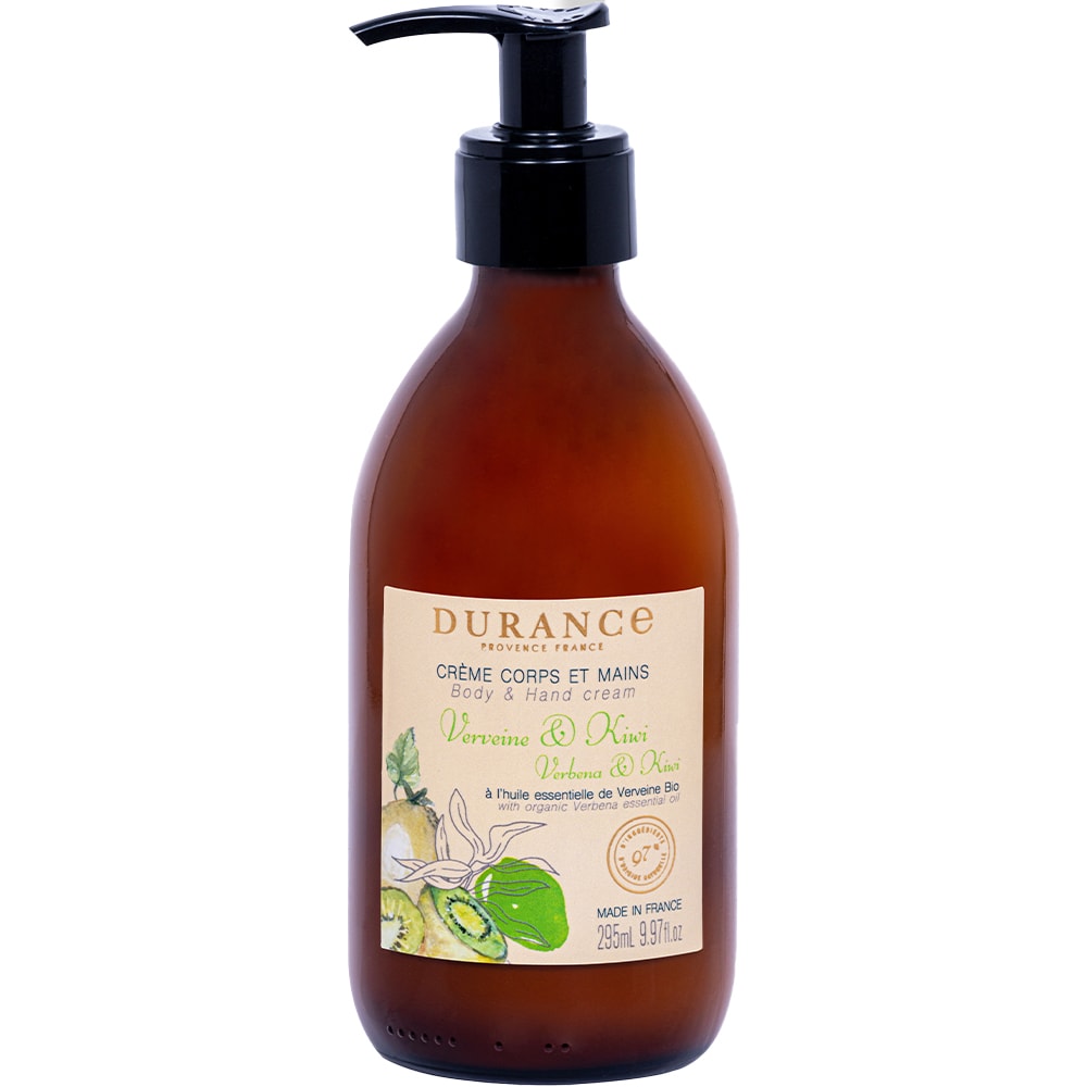 Crème hydratante - Verveine kiwi - Corps & mains - 295 ml