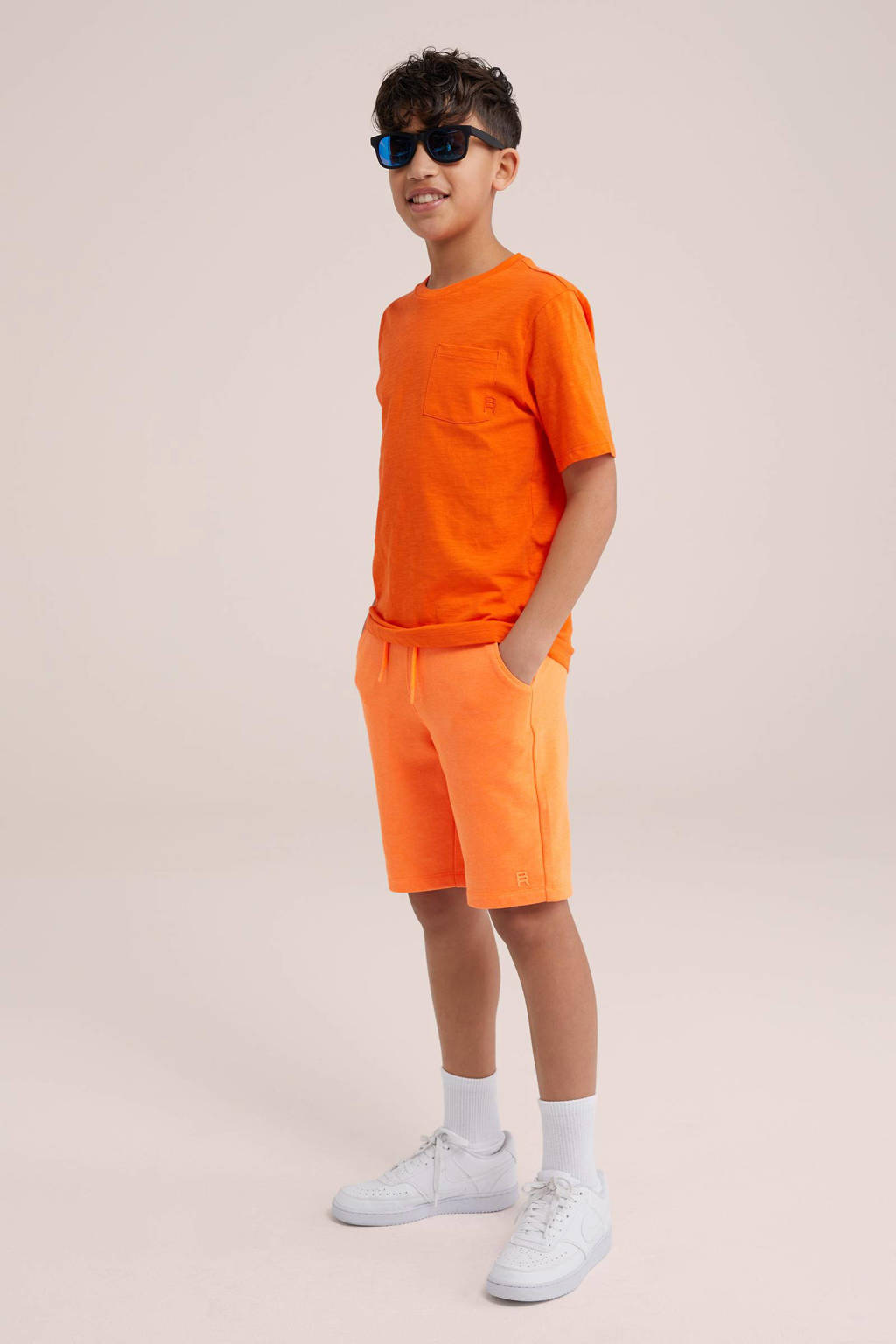 WE Fashion T-shirt oranje
