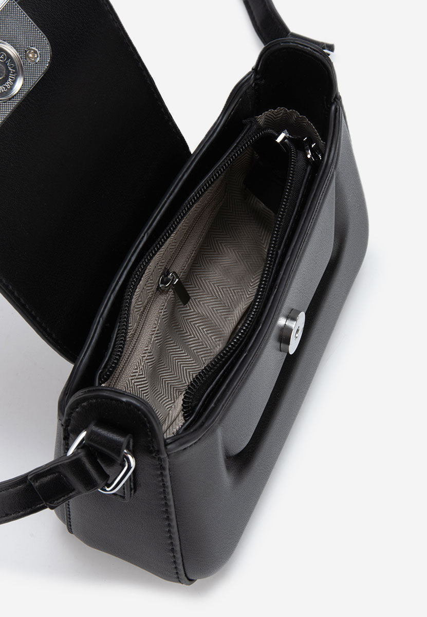 Sac bandoulière femme noire Vianna V2