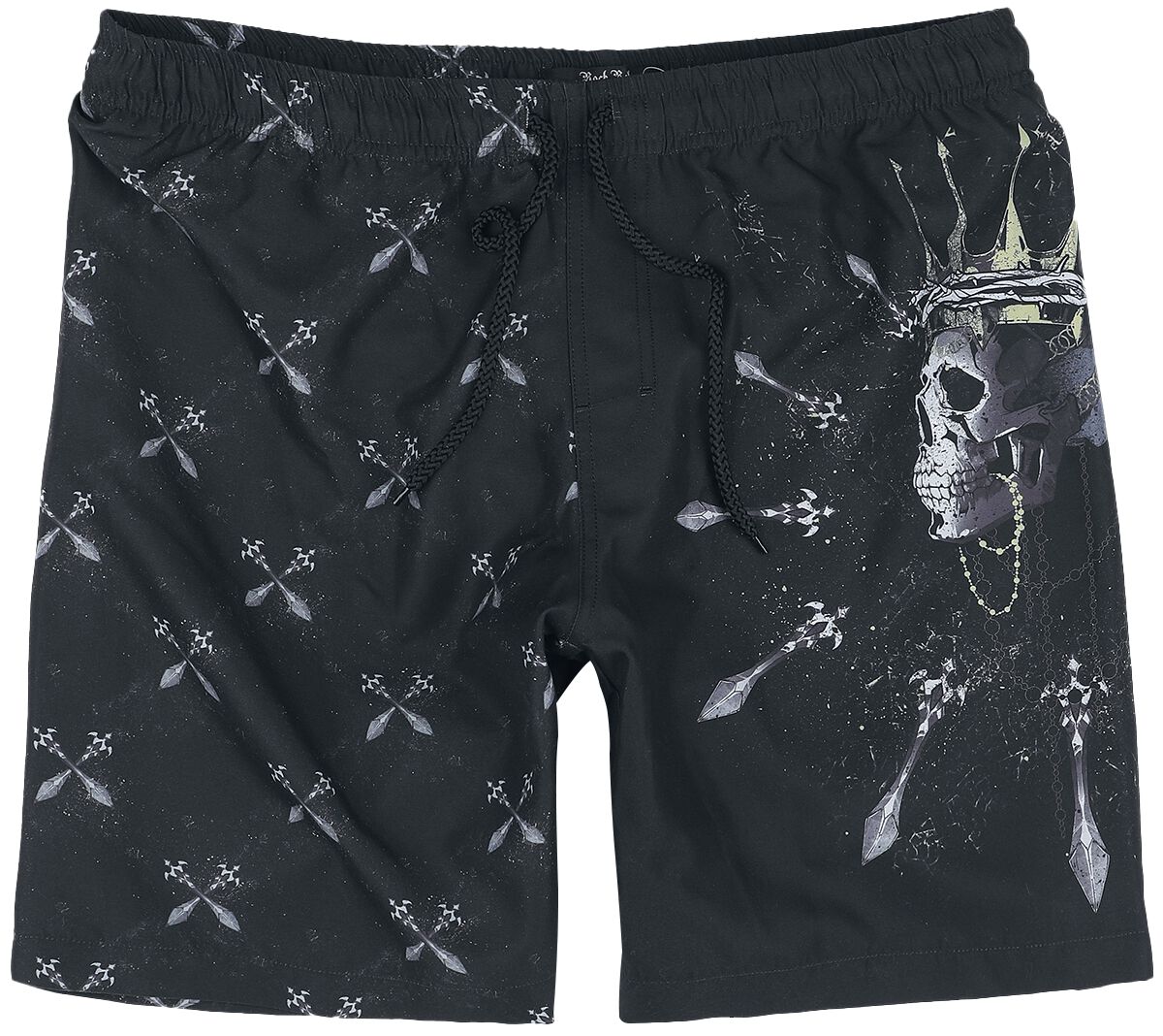 Short de Bain - Skull King & Sabres | Rock Rebel by EMP Short de bain