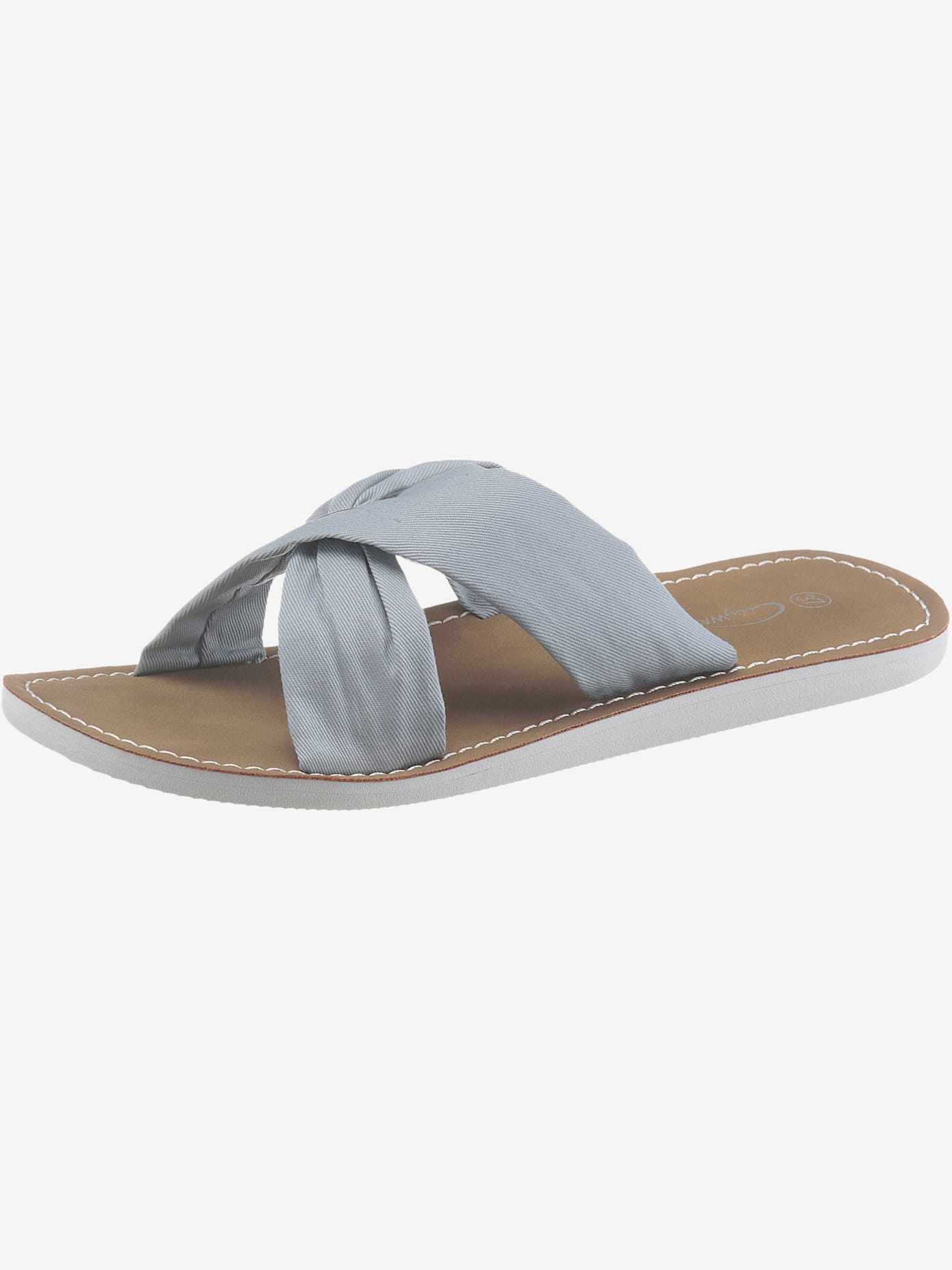 Mules coloris et motifs estivaux