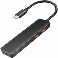 Hub USB 3.2 Ultra Slim, 4 ports, 2x USB-A, 2x USB-C