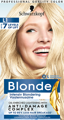Schwarzkopf Hair Color Blonde L1 Intensive Lightening