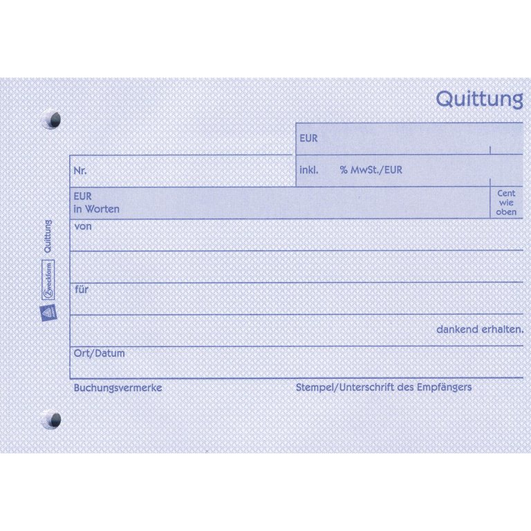 Zweckform Quittungsblock