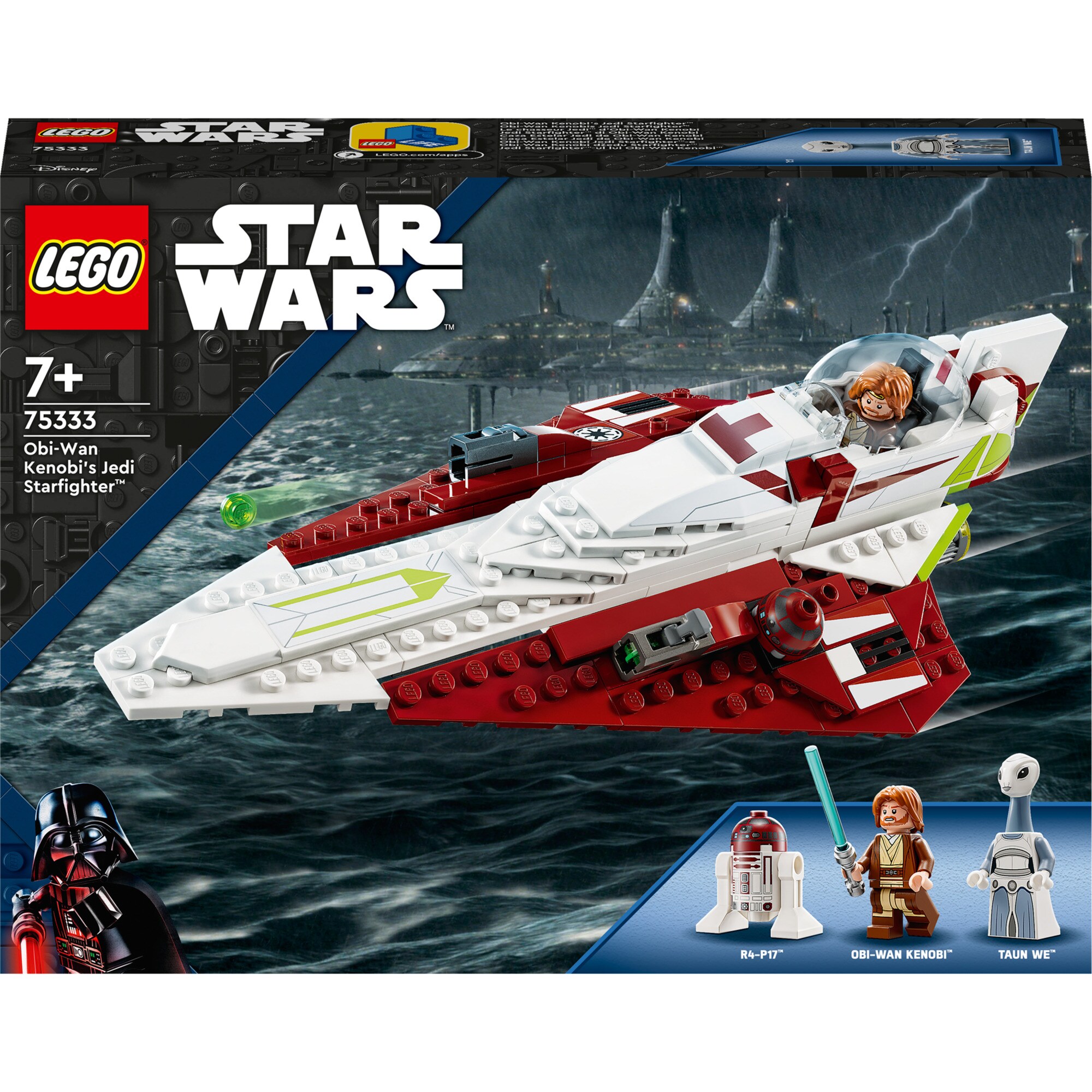 LEGO Konstruktionsspielzeug Star Wars Obi-Wan Kenobis Jedi Starfighter