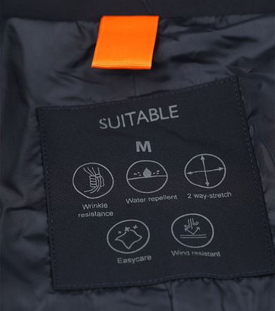 Suitable Packable Jas Long Tech Navy JA-SO-LONG-25-01 navy kopen