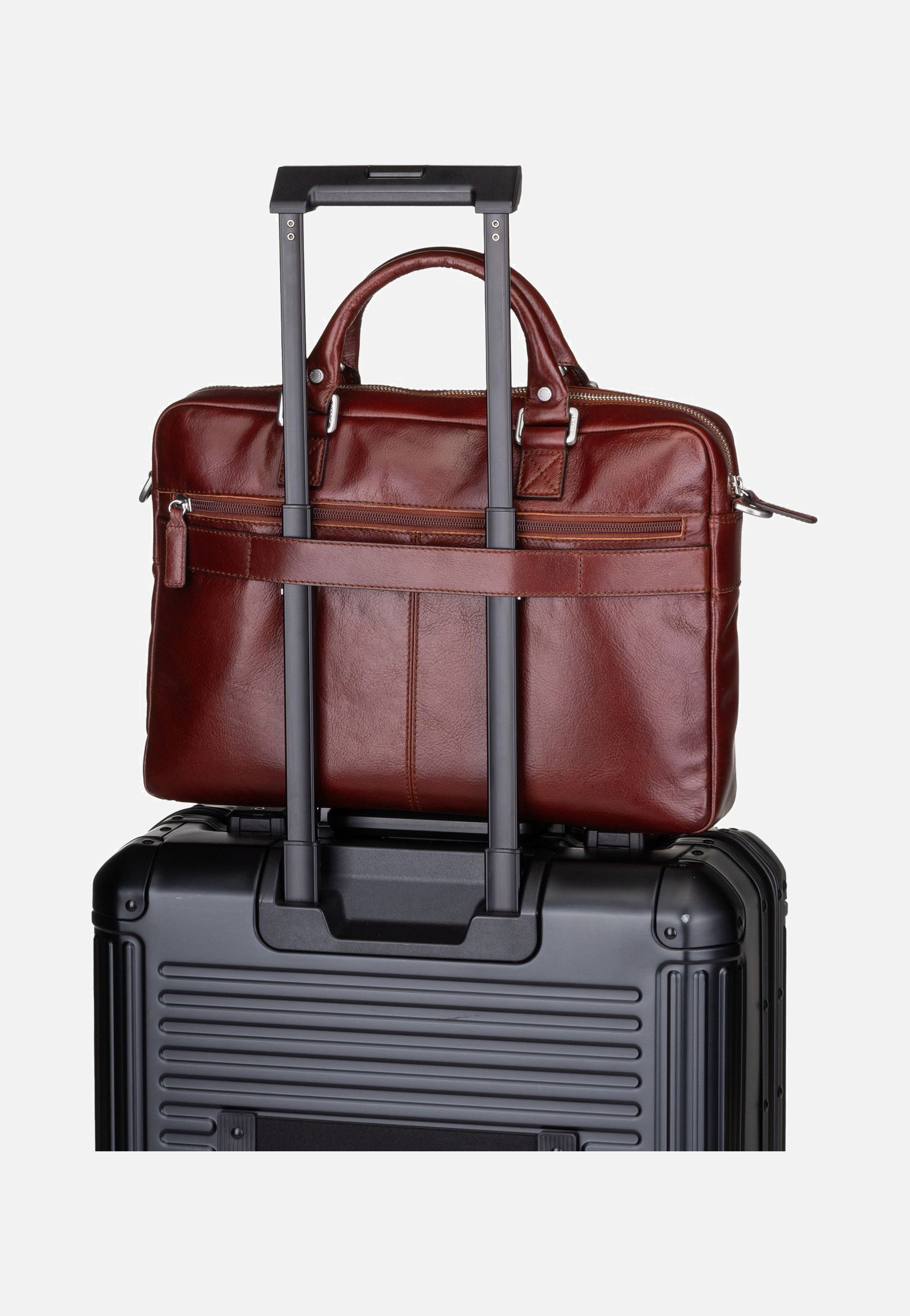Buddy 5758 Cognac - Aktentasche