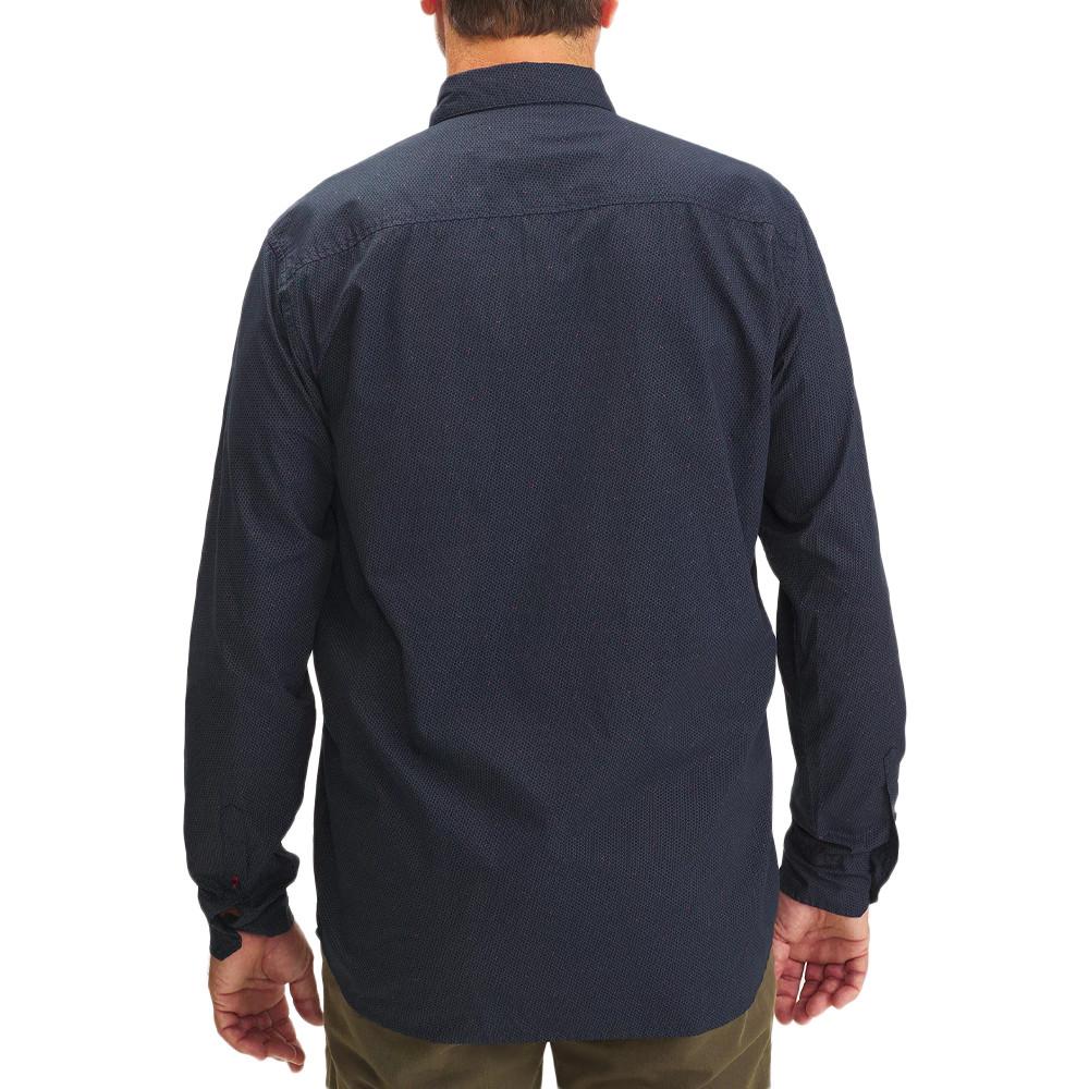 TBS Chemise Manches Longues Noir Homme TBS Yahirche