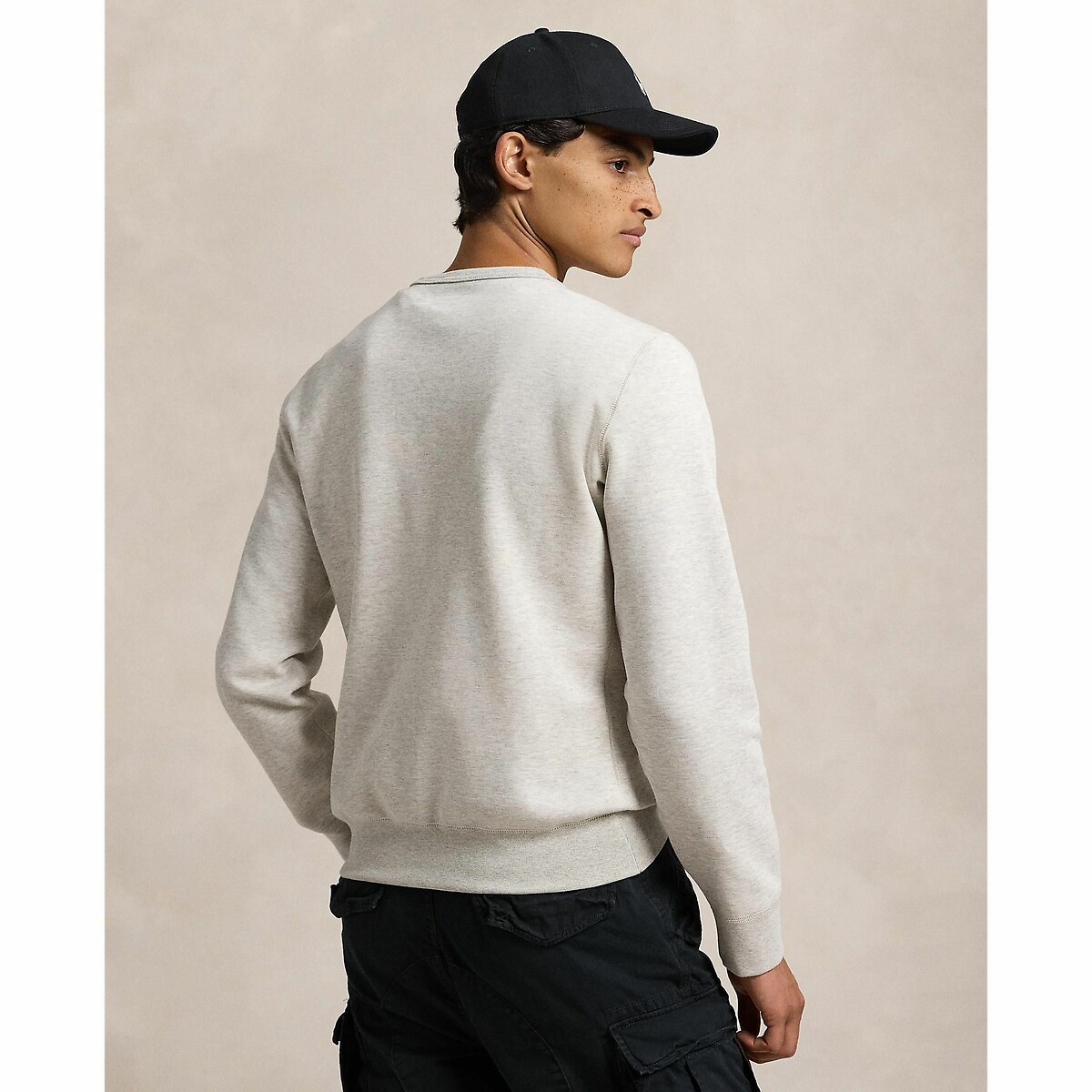 POLO RALPH LAUREN<br>Suéter de malha dupla
