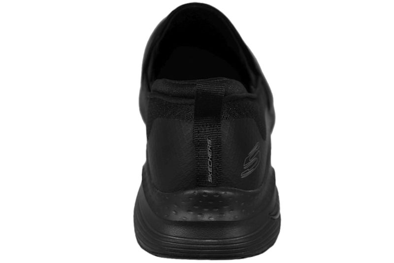 SKECHERS ARCH FIT SNEAKERS I SORT TEKSTIL