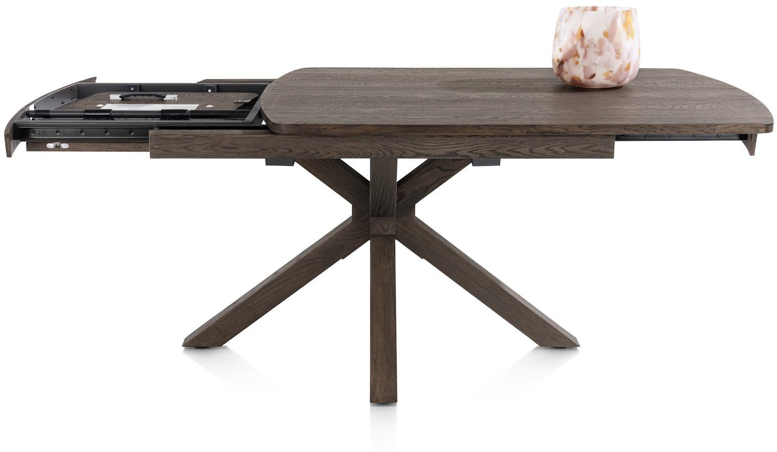 Henders en Hazel Nyon Uitschuiftafel Basalt 140cm