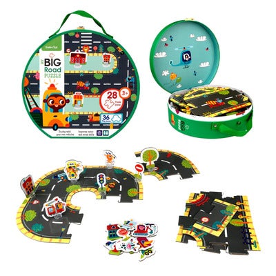 Barbo Toys  Mitt Store Puslespill Vei 200 Brikker