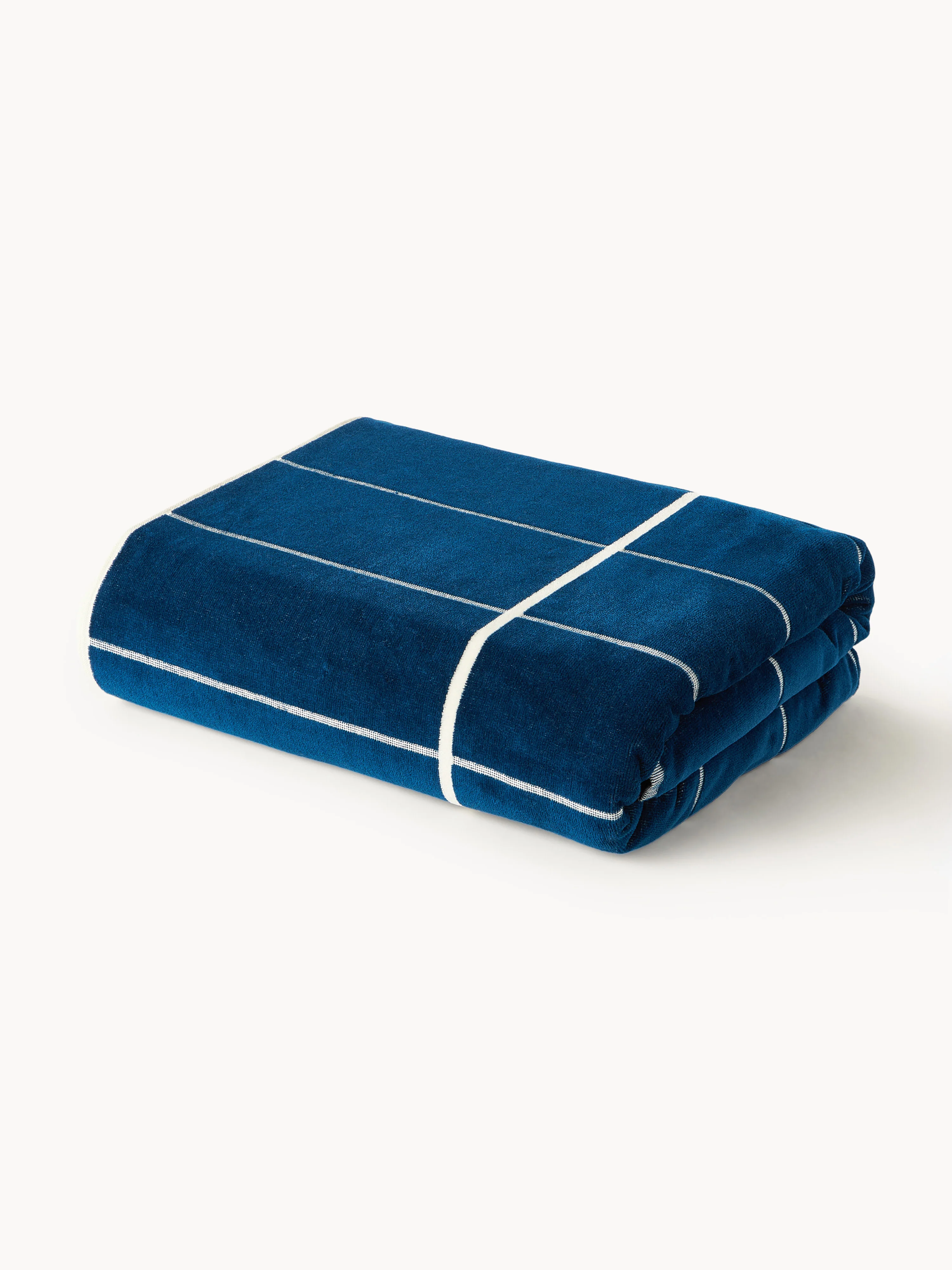 XL strandlaken Ivone met strepen