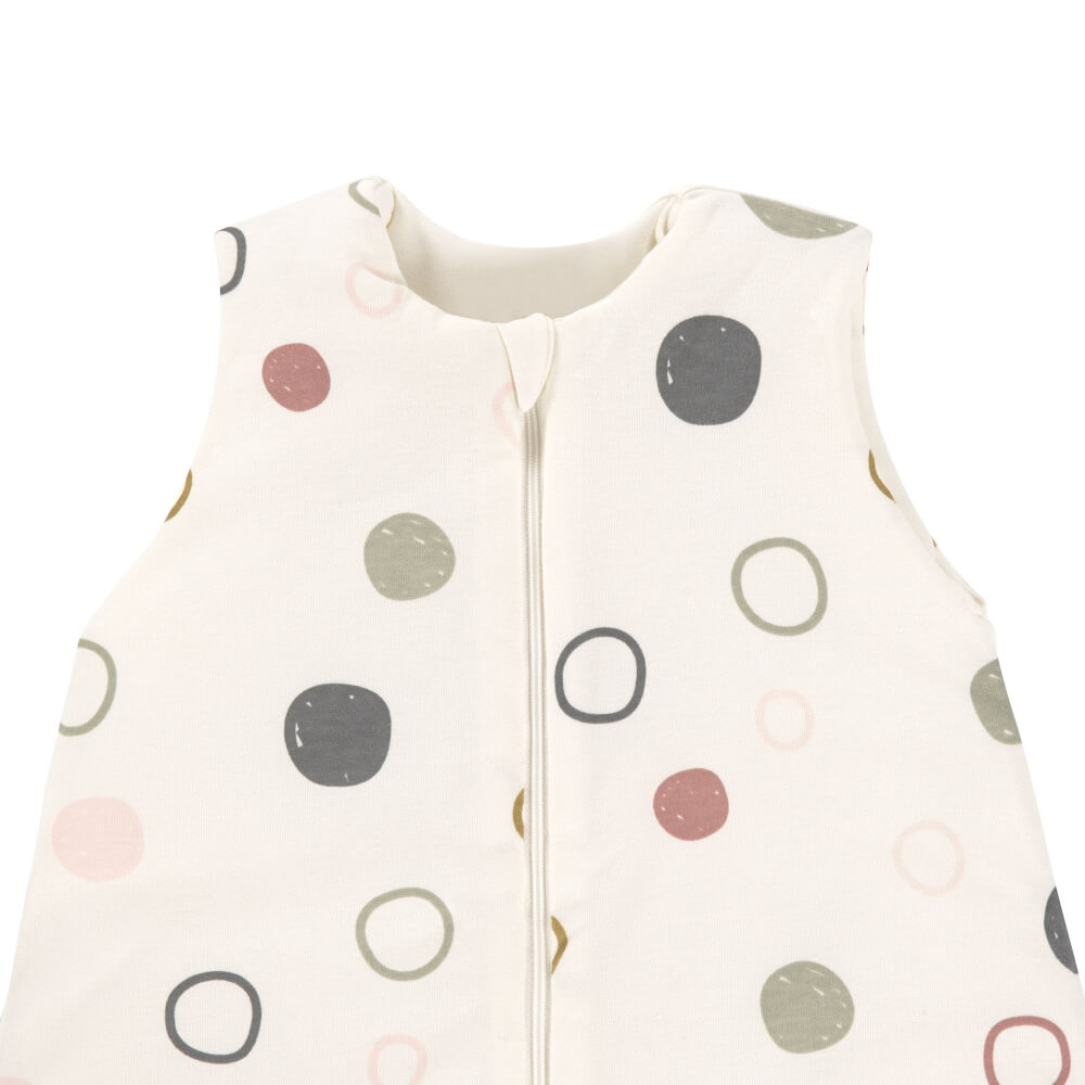 Sleeping Jumper Circles offwhite, 92 cm, 2-3 Jahre