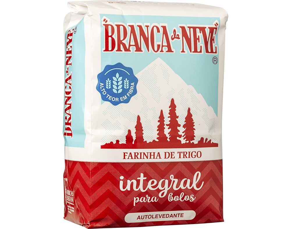 FARINHA DE TRIGO BRANCA DE NEVE INTEGRAL T150 500G