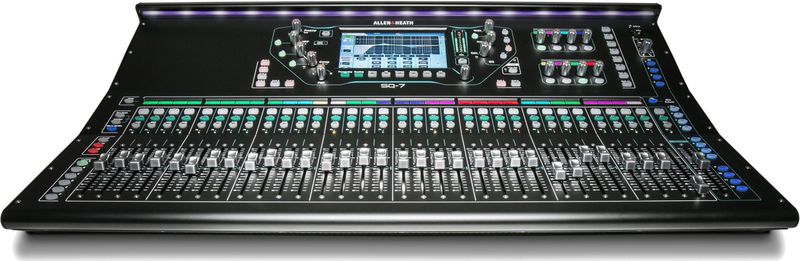 Allen & Heath - SQ-7 - Digitaal Mengpaneel - Zwart - 32 Faderstrips
