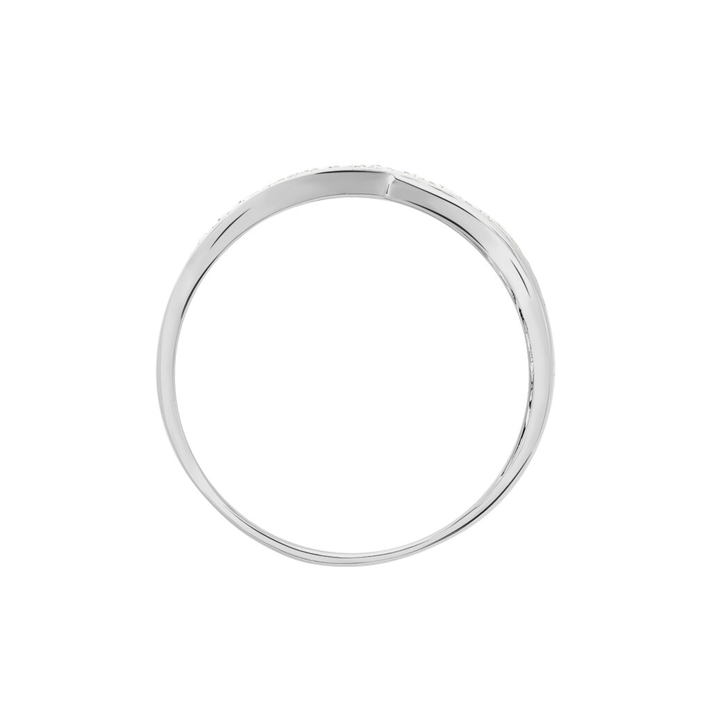 Bague Martika Or Blanc Saphir Diamant