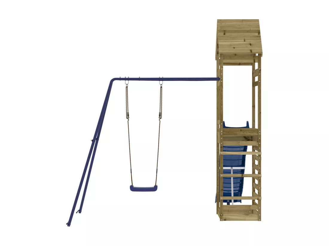 Aire de jeux d'extérieur bois de pin imprégné