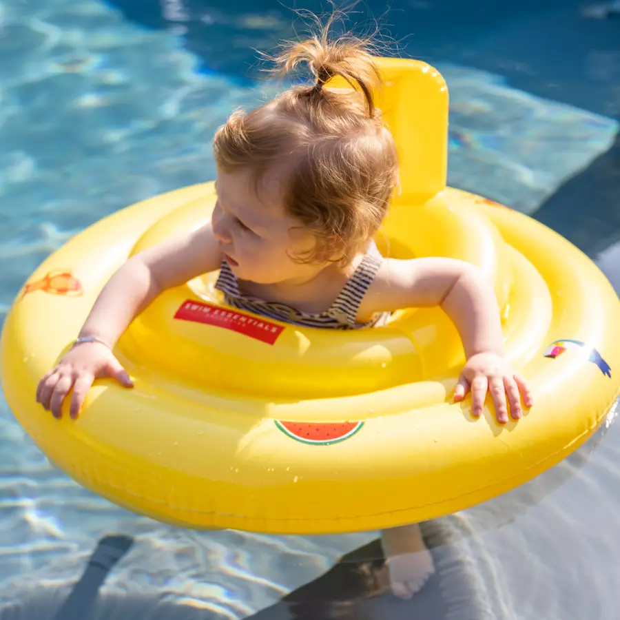 Swim Essentials Unisex Yellow Baby Float (0-1 Jahr)