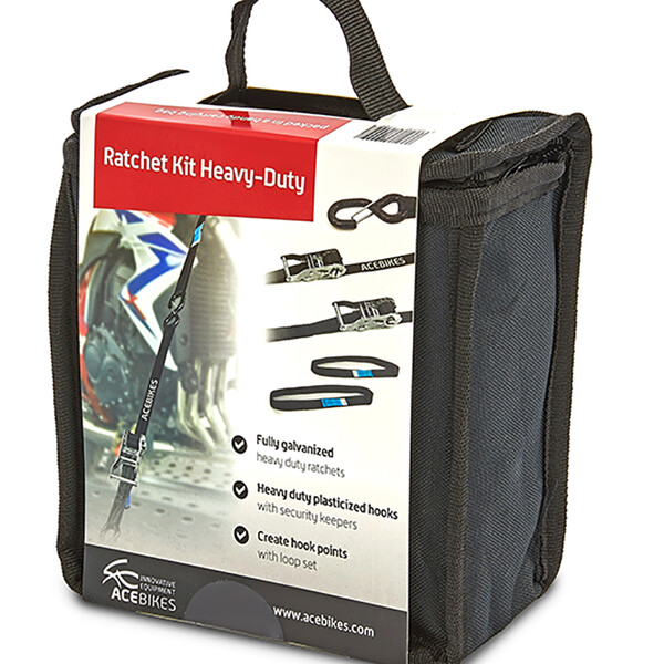 Acebikes - Set sangles Ratchet Kit Heavy-Duty