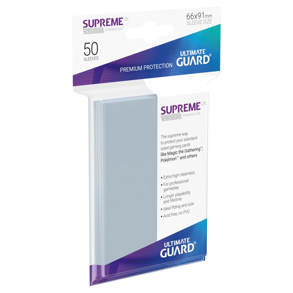 50 Supreme UX Sleeves Standard Size