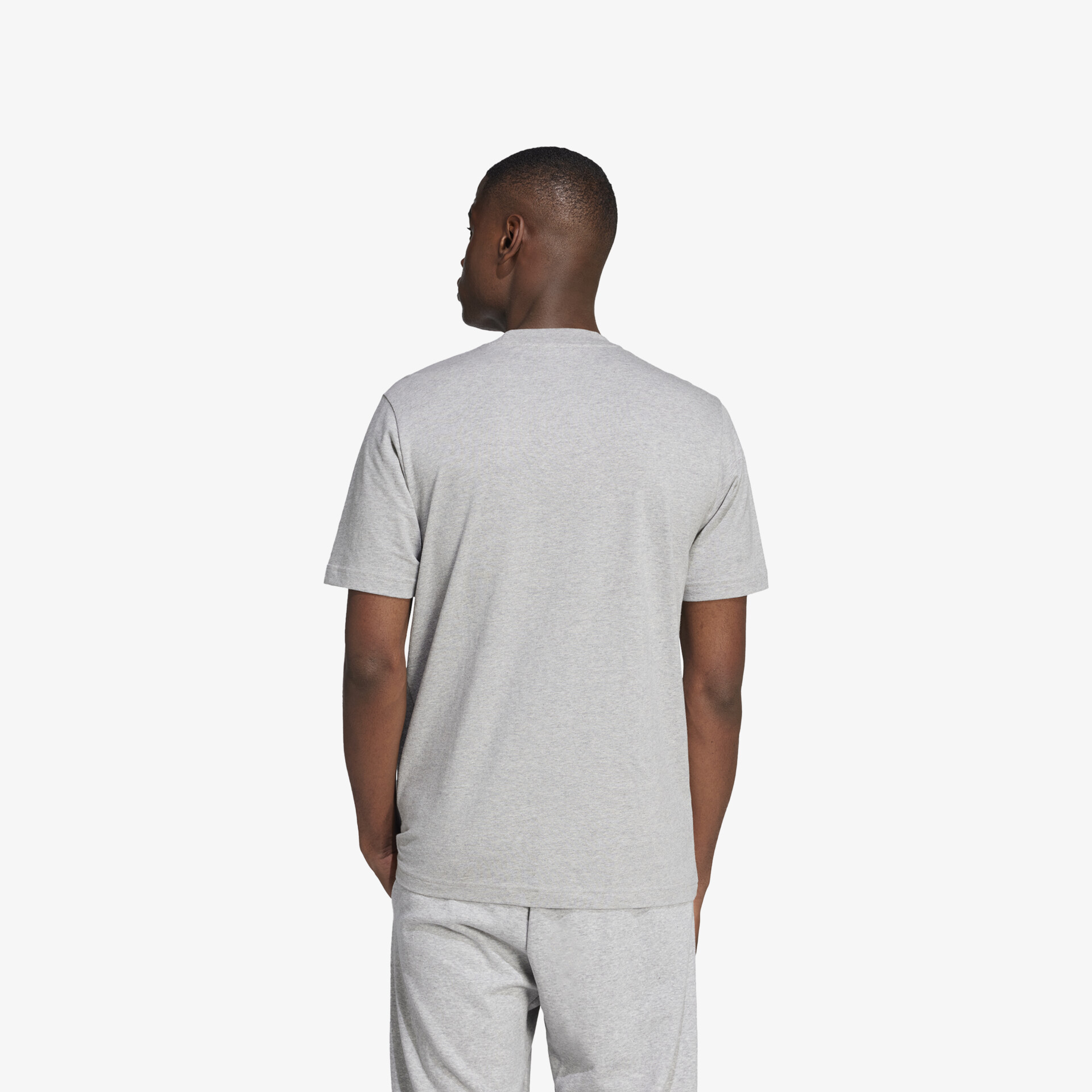 adidas Essentials Big Logo Herren T-Shirt grau