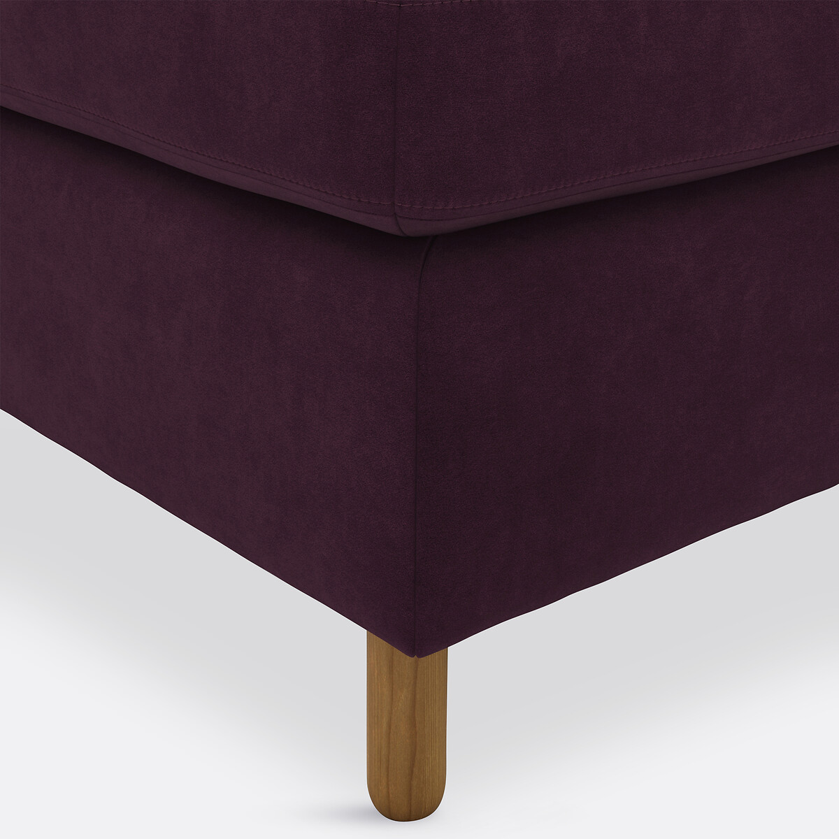 LA REDOUTE INTERIEURS<br>Puffe em veludo, Lomeo