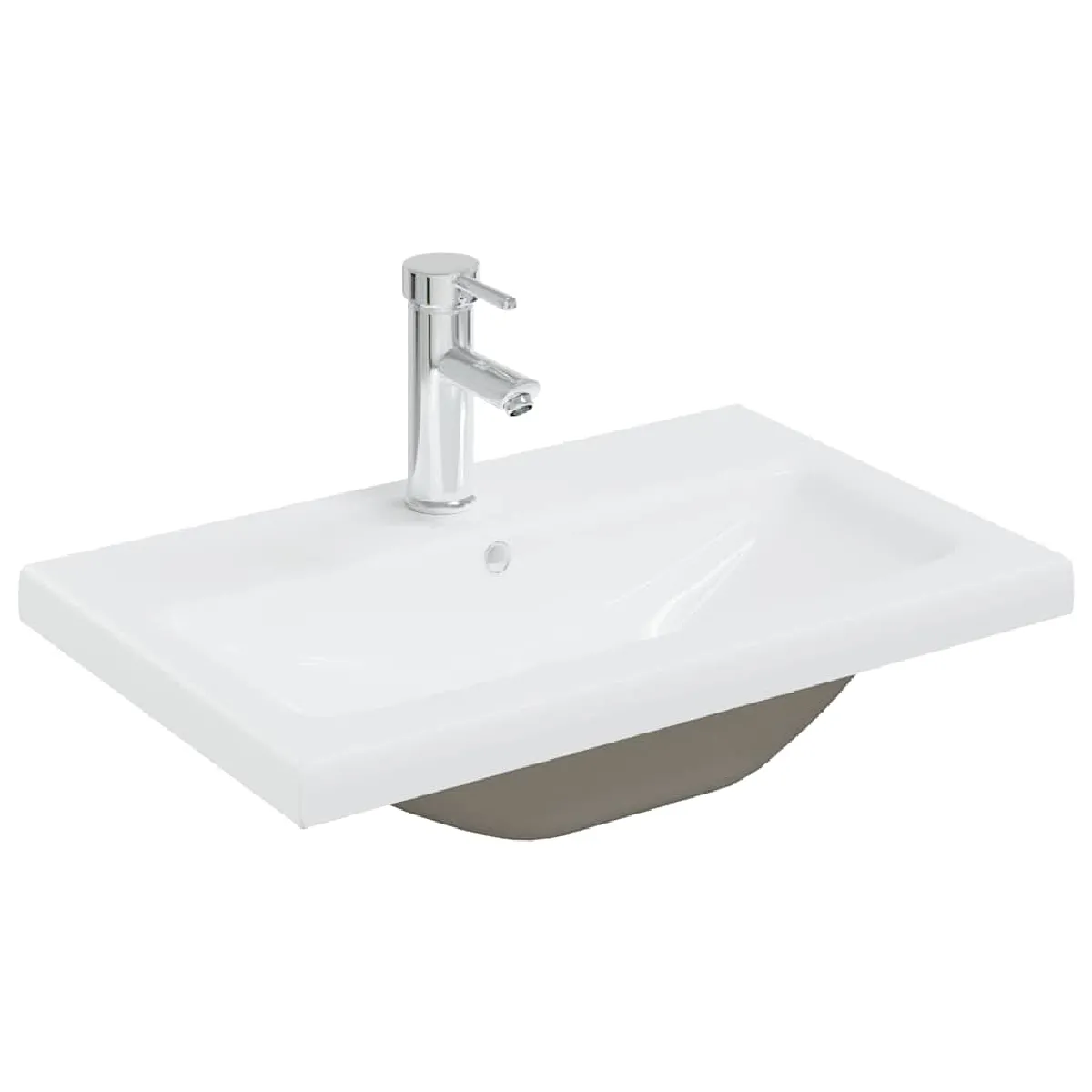 vidaXL Ensemble de meubles de salle de bain 4 pcs chêne sonoma