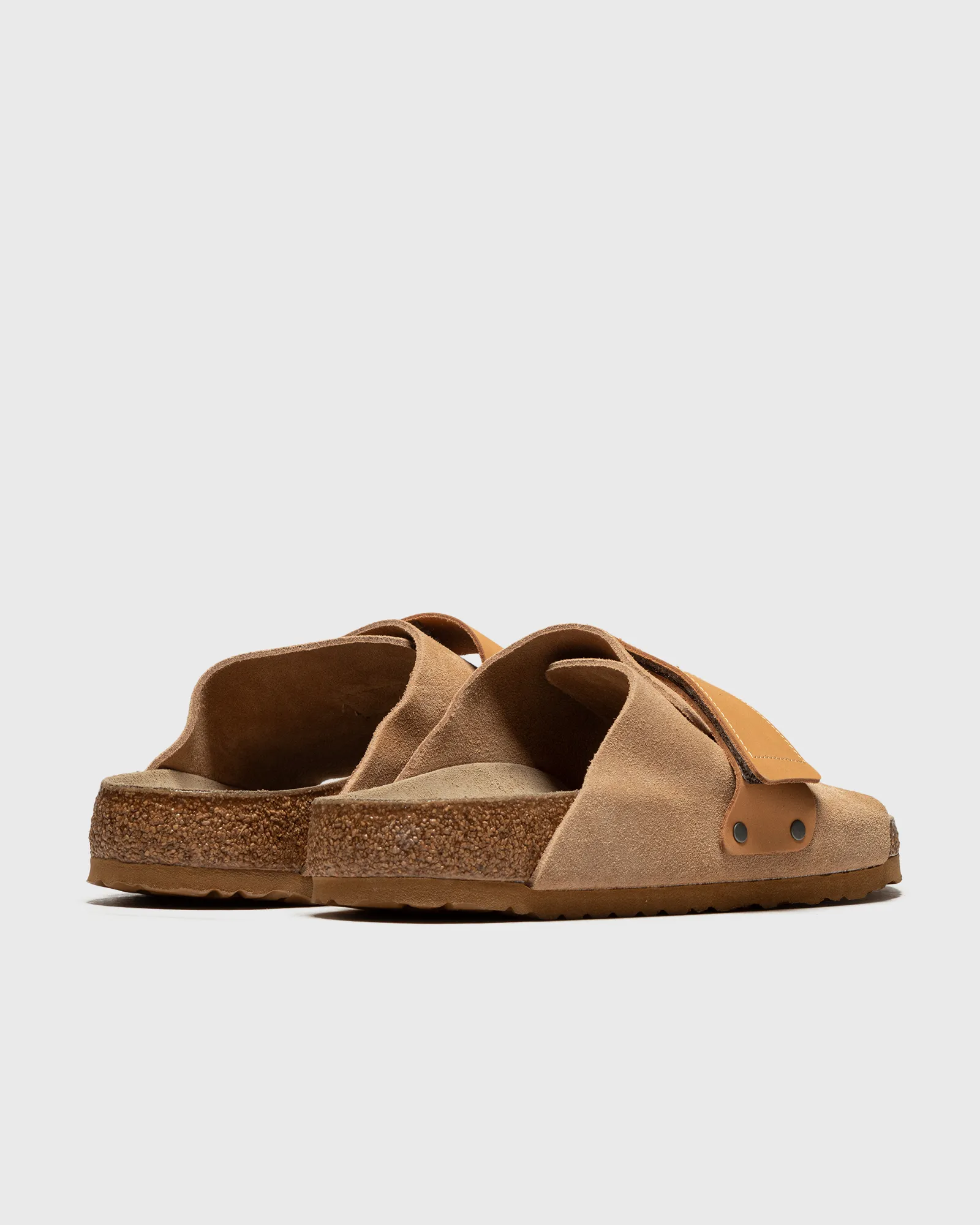 Birkenstock Kyoto VL Soft Suede & Nubuck Clay