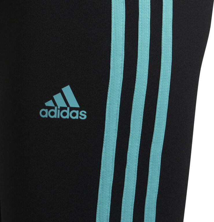 adidas Designed 2 Move 3-Stripes tights Sort