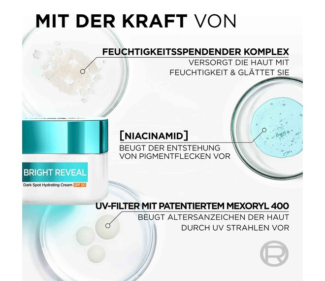 L'ORÉAL PARIS Revitalift Bright Reveal Niacidamide Spf50