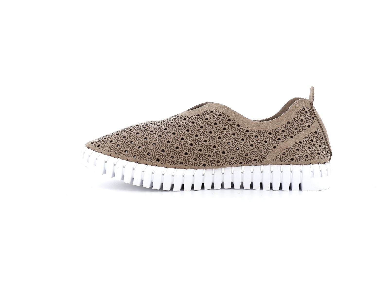 F brand-B837683 Synthétique Taupe