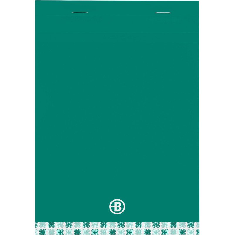 Bloc de bureau Executive Bruneau 14,8 x 21 cm agrafé - 5 x 5 - 80 feuilles