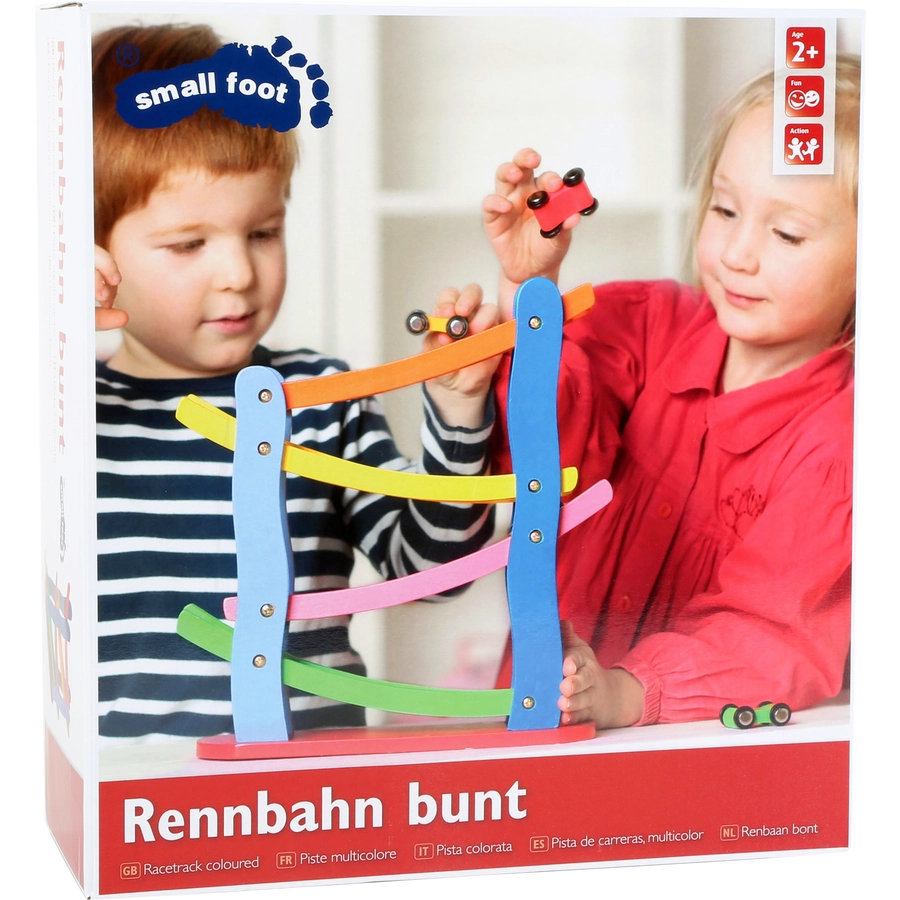 small foot® Bunte Rennbahn