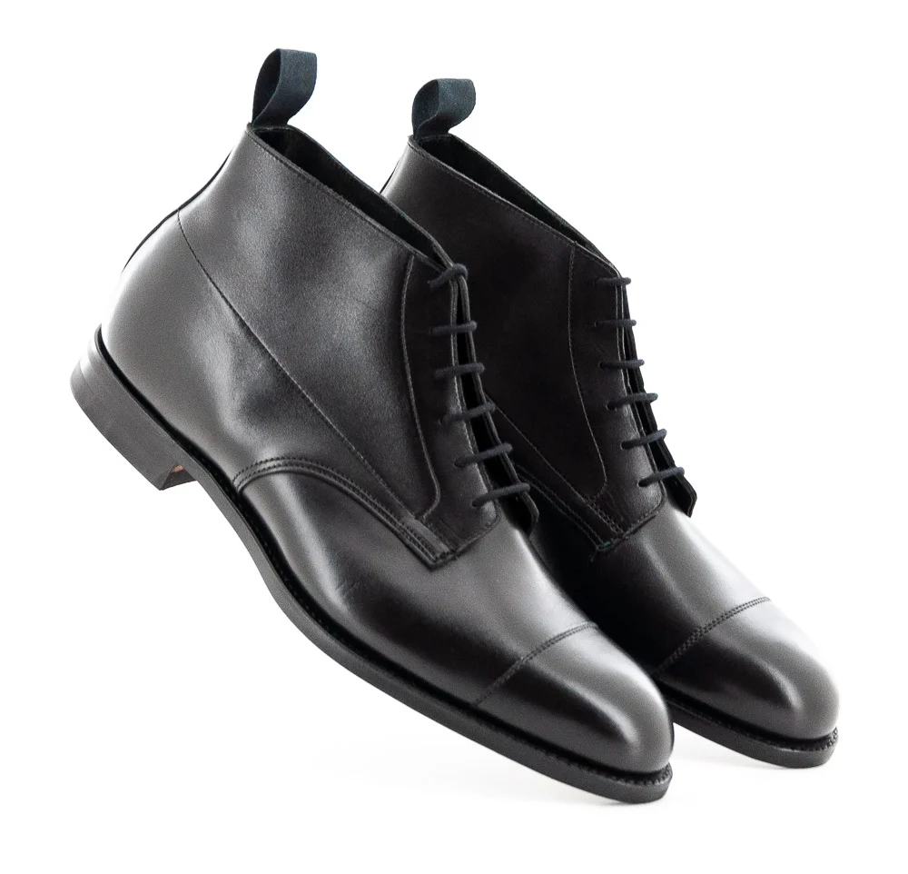 CROCKETT AND JONES - WYE CALF BLACK