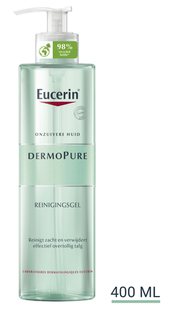 Eucerin DermoPure Gezichtsverzorgingsset - Reinigingsgel en Fluid - 2 Stuks